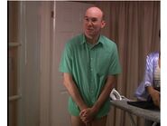 Kevin with no trousers.