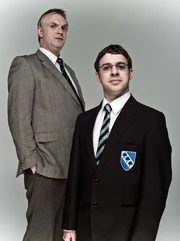  standing next to Will