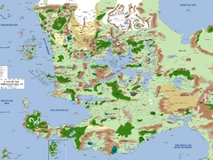 Faerun immagine della mappa