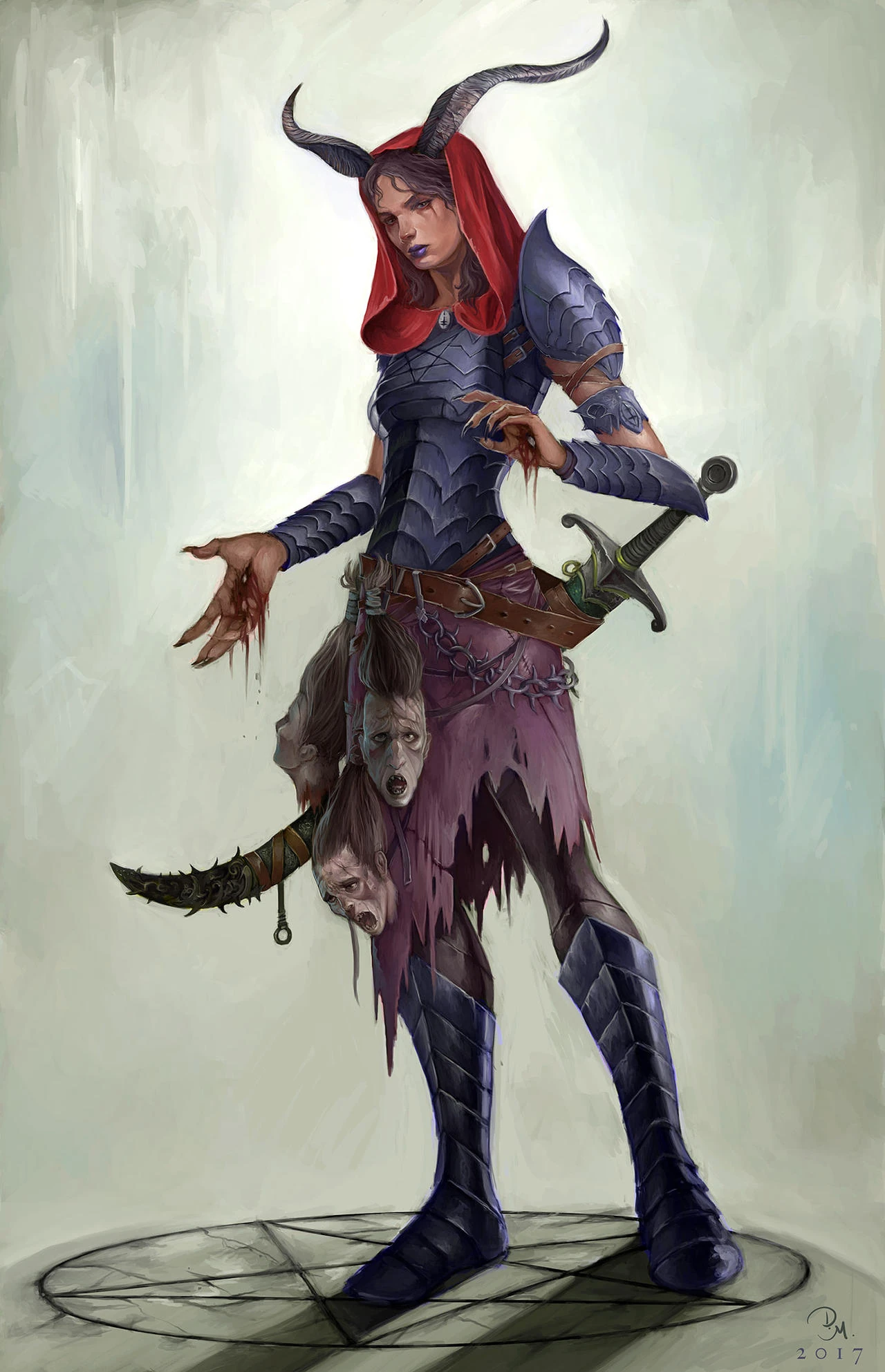 metà umano e metà demone