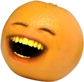 Annoying Orange laughing