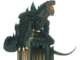 Godzilla 98 Cartoon