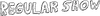 Regular show logo