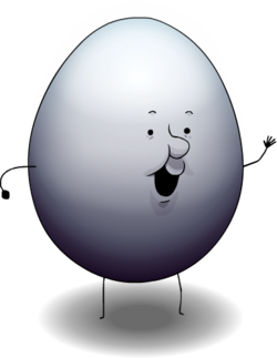 Hello I am Flumpty Bumpty. I am a egg. I am immune to the CRT