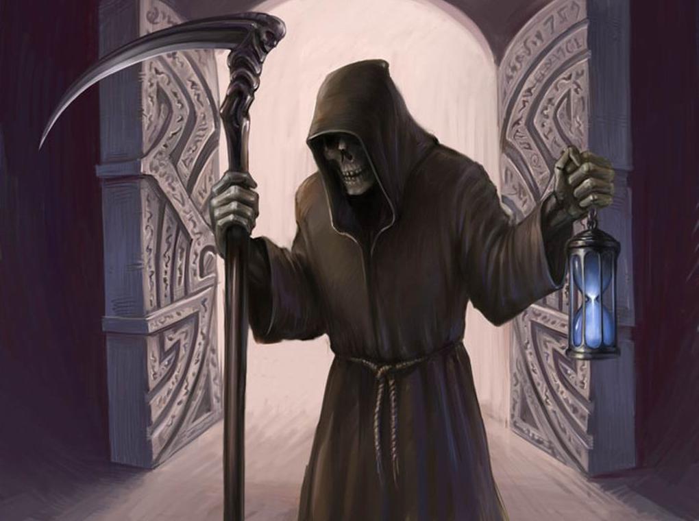 The Harbringer of death the Grim Reaper incarnate - AI Generated