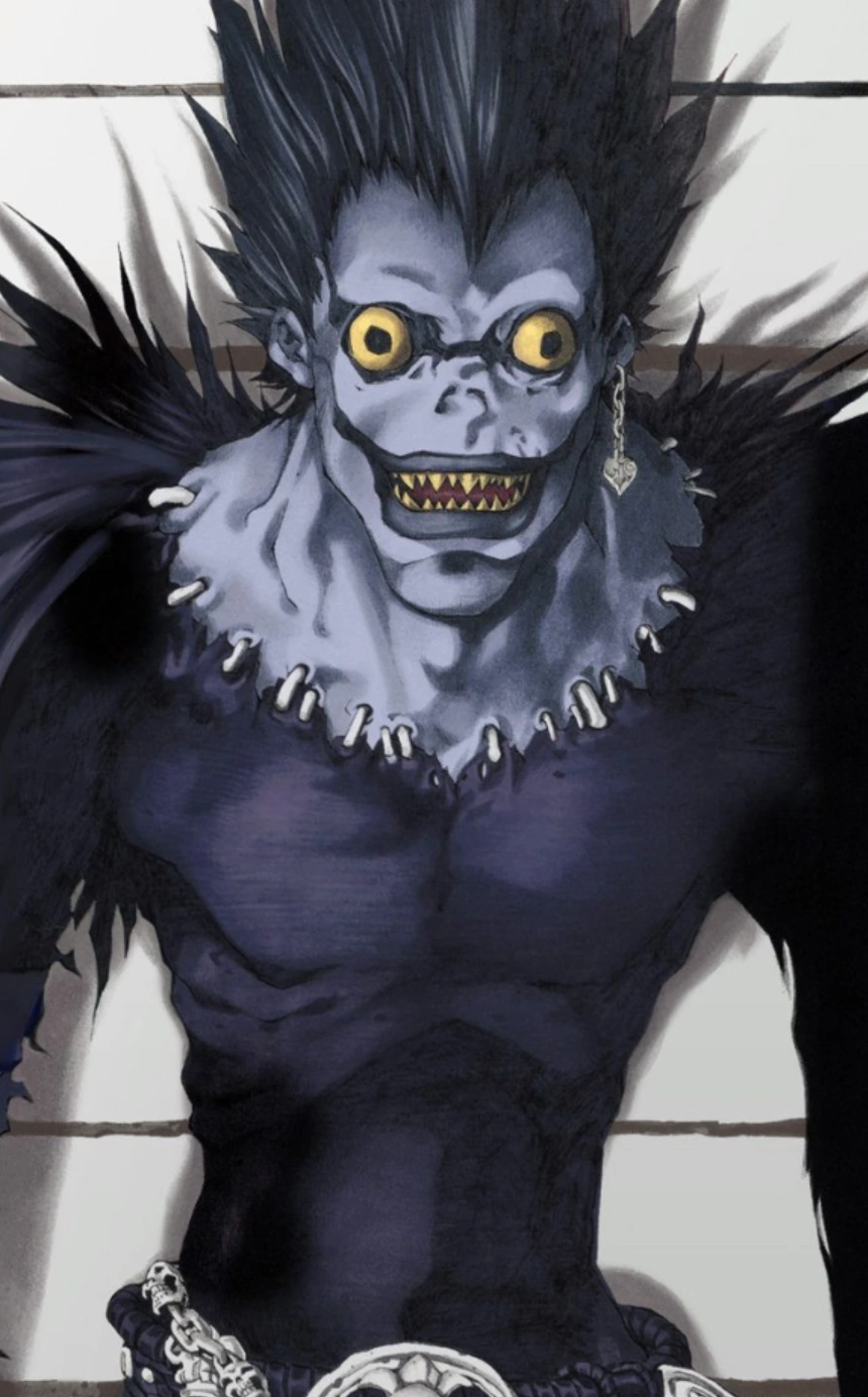 Smart Crayon - Ryuk is a antagonist in the Death Note