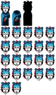 Kanye's sprite sheet.