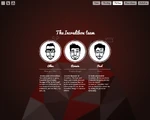 The team listed in the early 2020 So Far So Good website.
