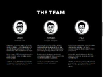 The team listed in the late 2020 So Far So Good website.