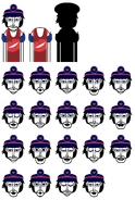 Flute's Axe Boat sprite sheet.