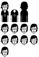 Hum's sprite sheet.