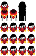 Bass's sprite sheet.