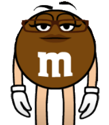 Orange M&M (character), Chocolate Wiki