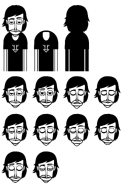 Uh's sprite sheet.