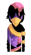 A scrapped character called "Bird"