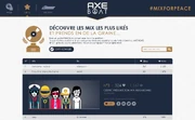 Mockup for the Axe Boat Top 50.