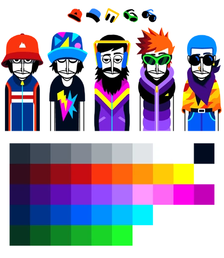 V9voices palette