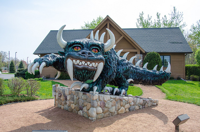 Hodag Fan Drawings - Rhinelander, Wisconsin : Rhinelander, Wisconsin