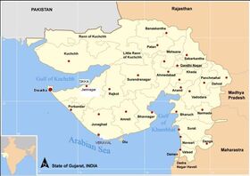 800px-Map Gujarat state and districts-SIKKA