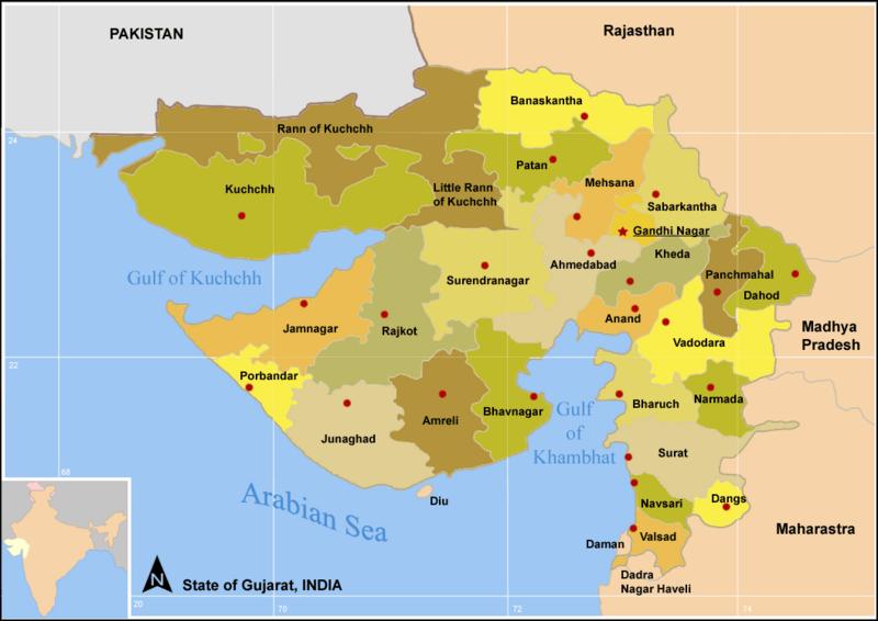 Porbandar In Gujarat Map Porbandar | India | Fandom