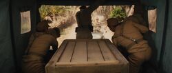 Soldier falling