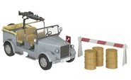 A German troop car, as seen in Raiders of the Lost Ark