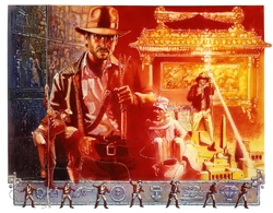 Jeu Atari 2600 Raiders Of The Lost Ark – 1ère édition EO Holo – Boîte PAL Complète Notice