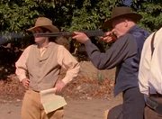 Earp and his rifle.