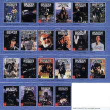 Covers of The Lucasfilm Fan Club Magazine