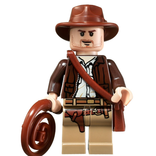 LEGO Indiana Jones: Indiana + German Soldier GUNS, SNAKE, 7622 RACE FOR  TREASURE