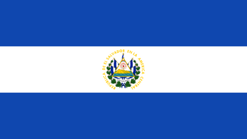 Flag of El Salvador svg