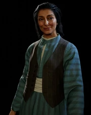 Dame , a prominent family member, in .