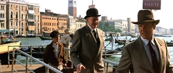  and  arriving in Venice.