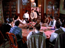 Indiana Jones being introduced to the Algonquin Round Table.