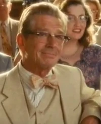 Oxley at the wedding of Jones and Ravenwood.