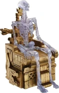 The exclusive Crystal Skeleton figurine.