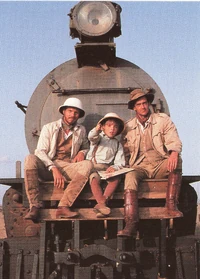 Riding the train with  and .