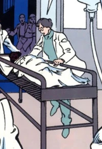 The Paramedic as depicted in the comic adaptation.