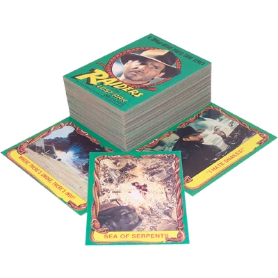 Raiders of the Lost Ark trading cards | Indiana Jones Wiki | Fandom