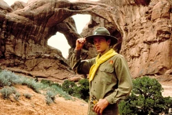 Indiana jones as a Scout in 1912.