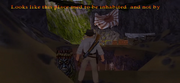 Indy discovers Japanese base