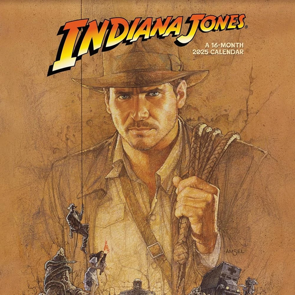 Indiana Jones: A 16 Month 2025 Calendar Indiana Jones Wiki Fandom