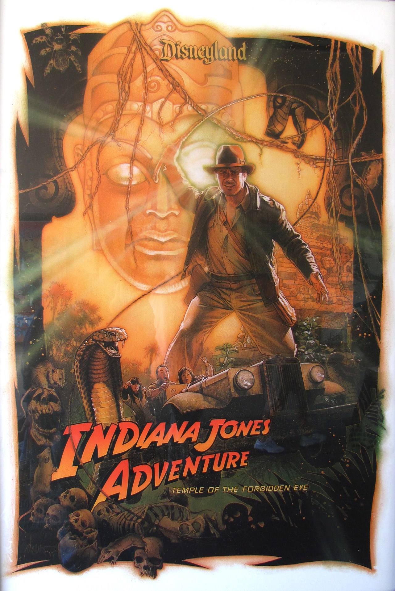 Disneyland Indiana Jones Adventure Temple of the Forbidden Eye