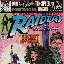 Raiders Of The Lost Ark Comic Indiana Jones Wiki Fandom