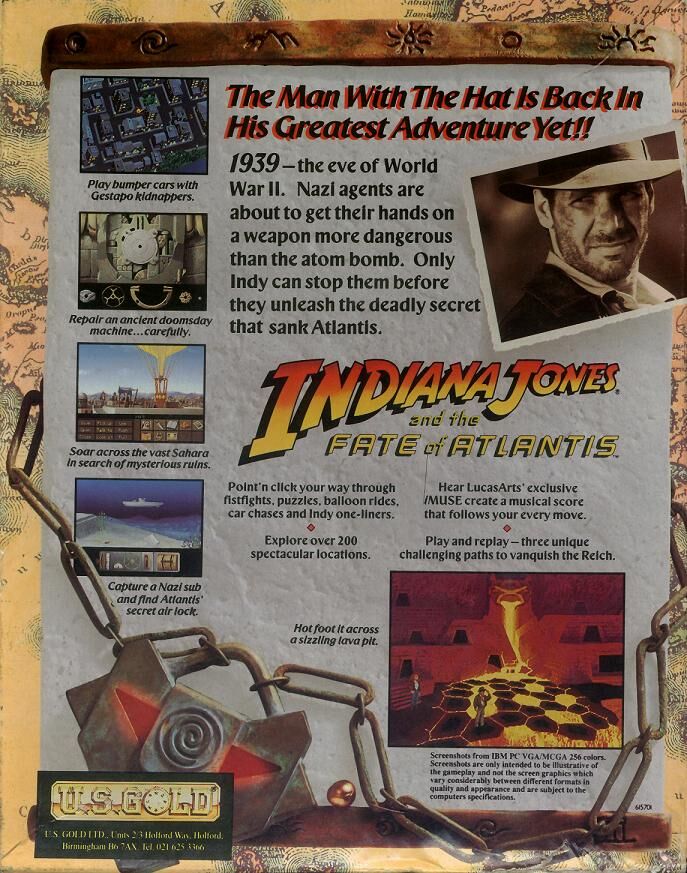 Indiana Jones and the Fate of Atlantis | Indiana Jones Wiki