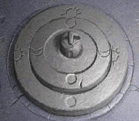 The Moonstone sits atop the Sunstone.