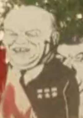 Nikita Khrushchev placard
