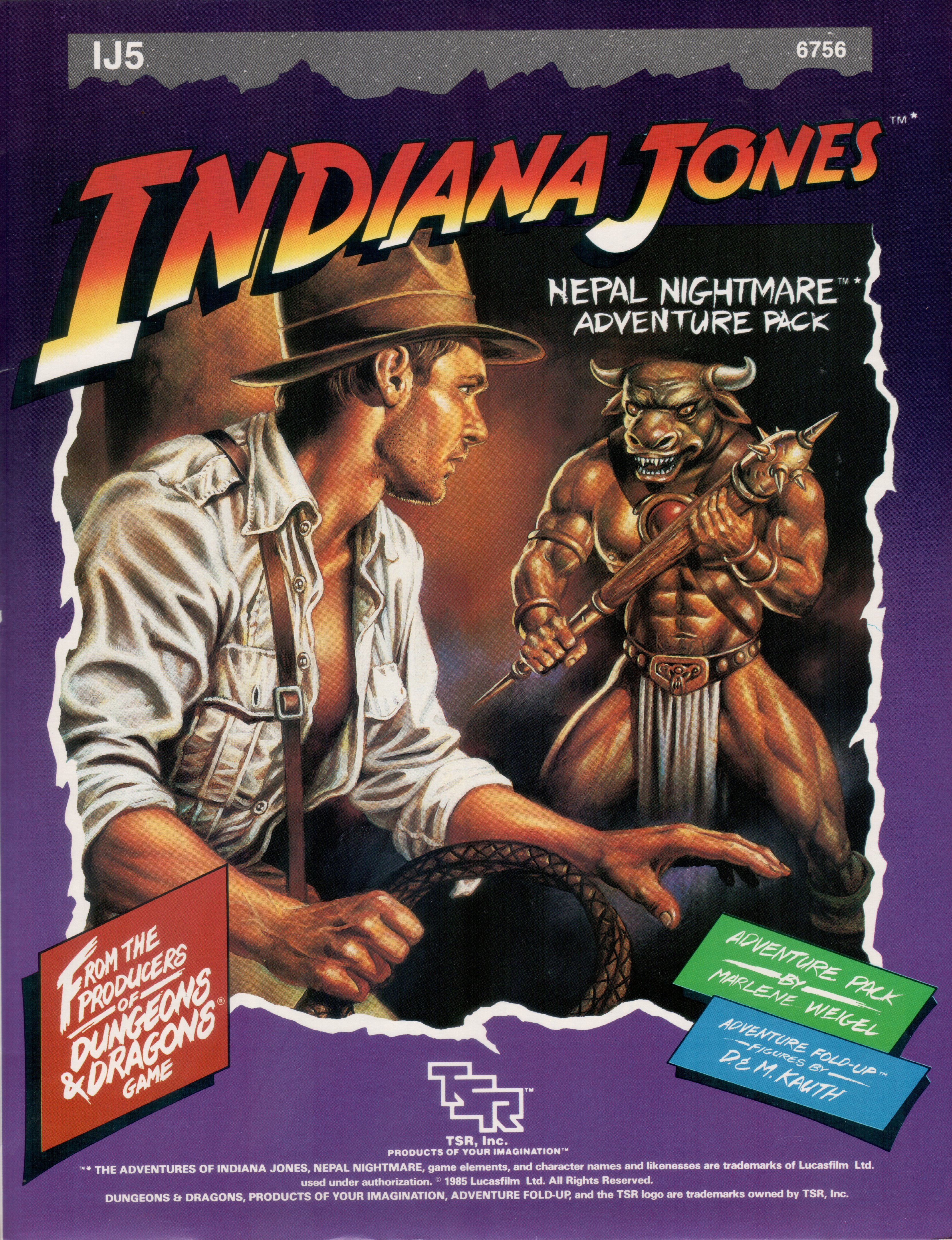 indiana jones role playing game