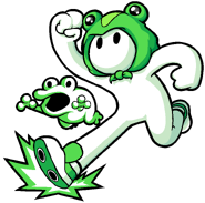 Frogtaro Promo Art.png (33 KB) Promotional art for Frogtaro, made by Tyler (AKA Dead Line)