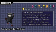 CommanderVideo's trophy page, as seen in Indie Pogo
